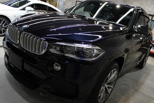 BMW X5 カーボンブラック 左フェンダー