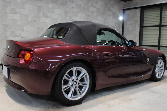 BMW Z4 メルローレッド ホイール2