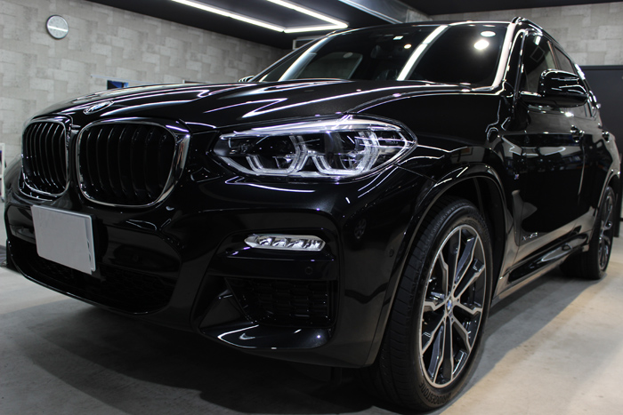 BMW X3 xDrive20d Mスポーツ ブラックサファイア ヘッドライト 左